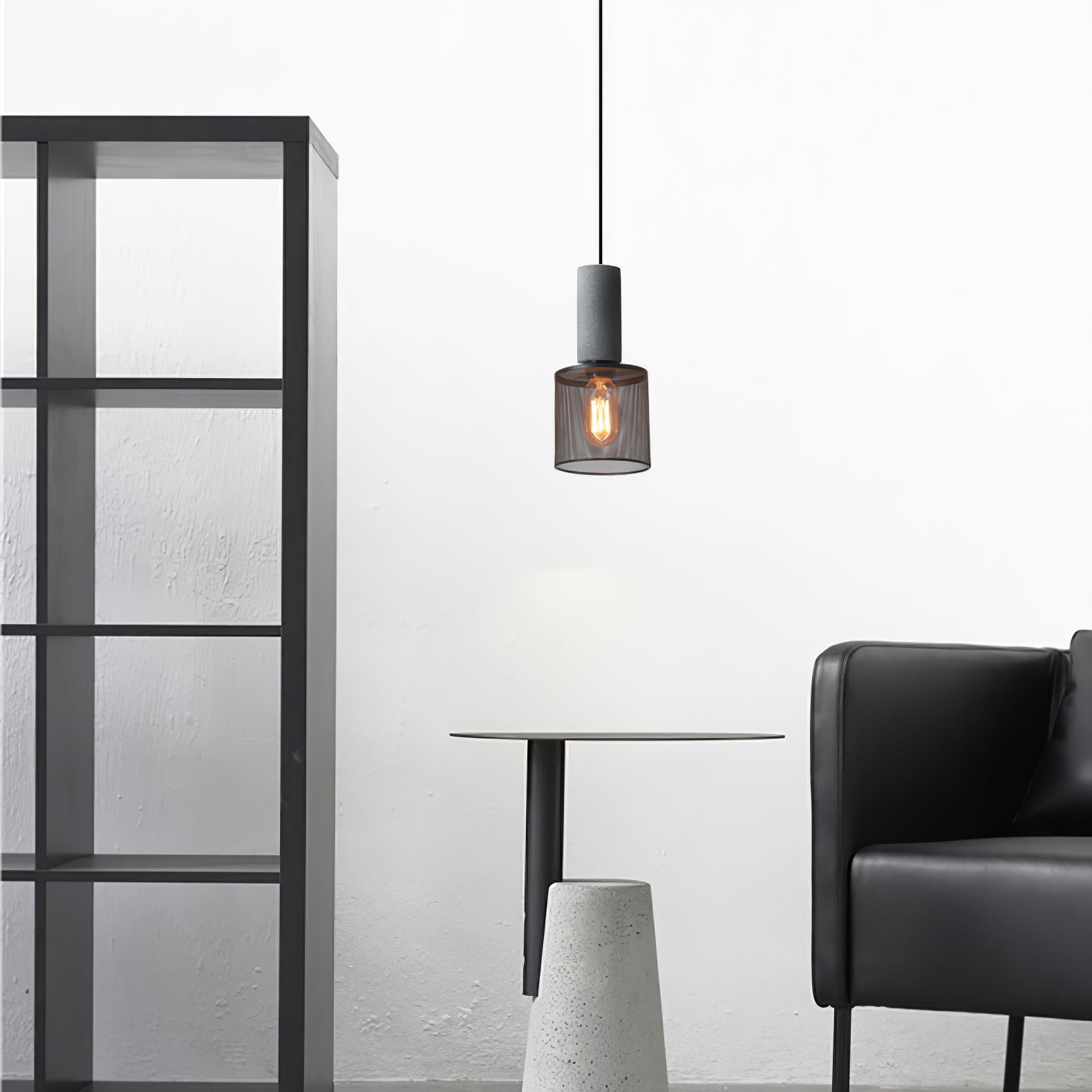 Cement Mesh Pendant Light - Blowlighting