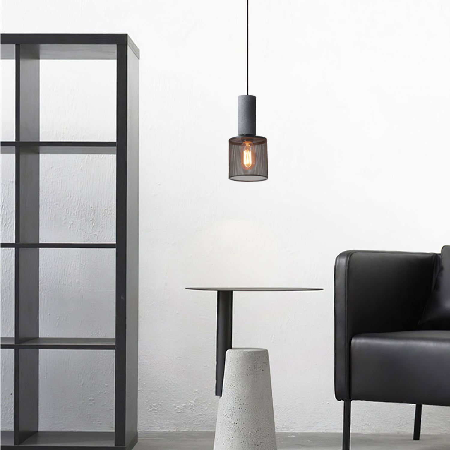 Cement Mesh Pendant Light - Blowlighting