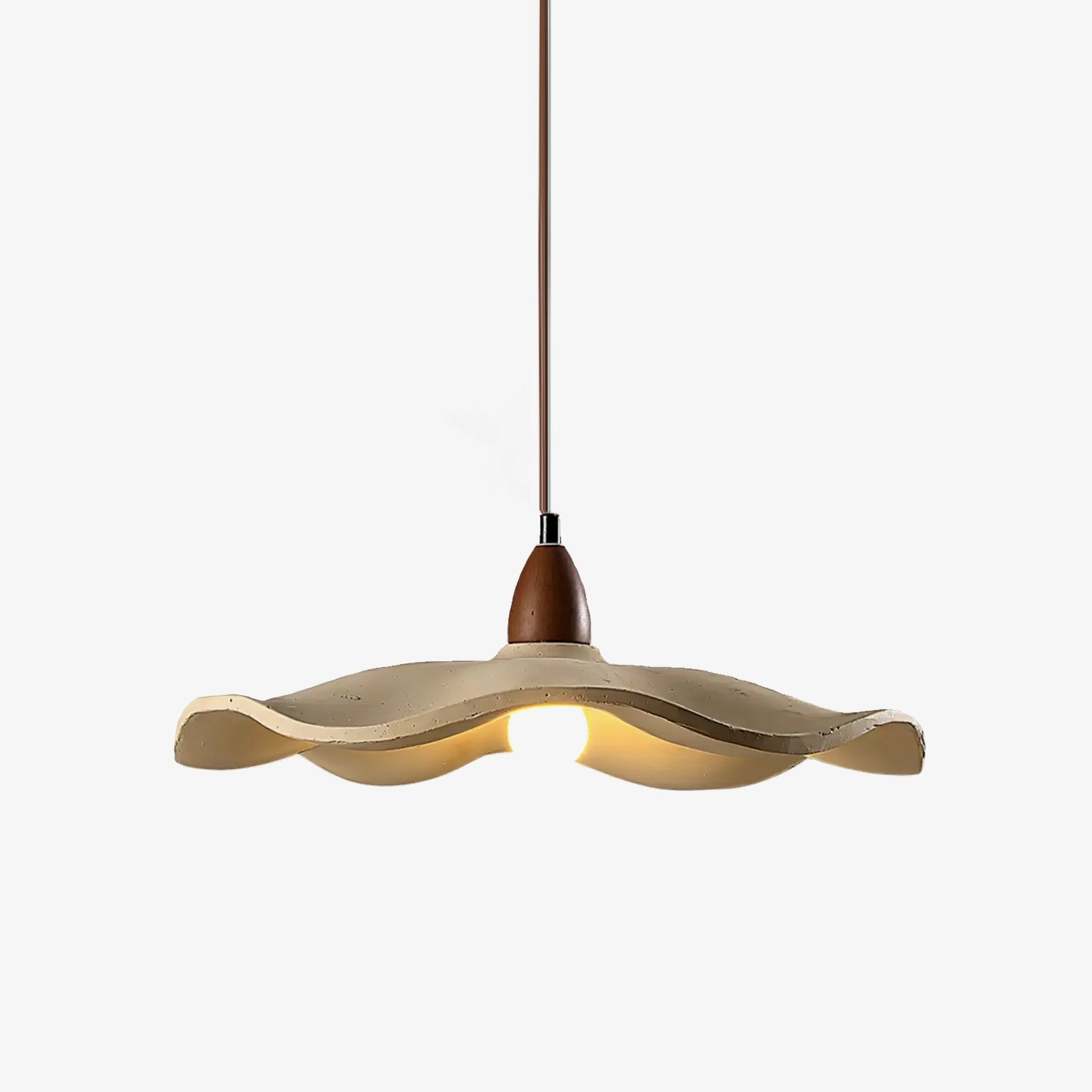 Cement Wave Pendant Light - Blowlighting