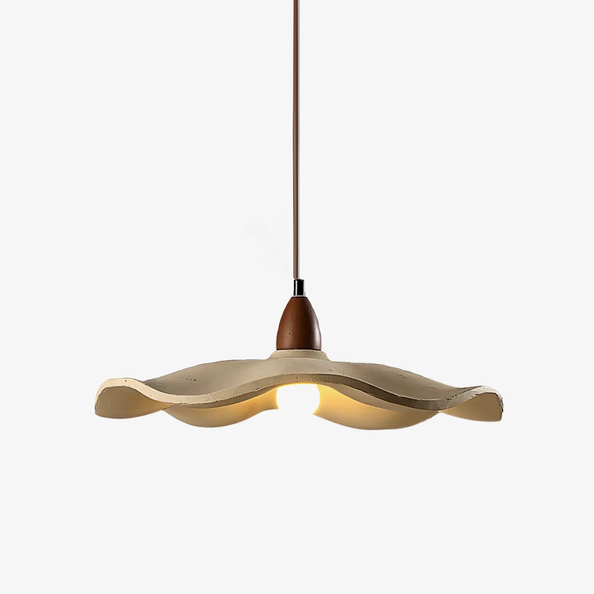 Cement Wave Pendant Light - Blowlighting