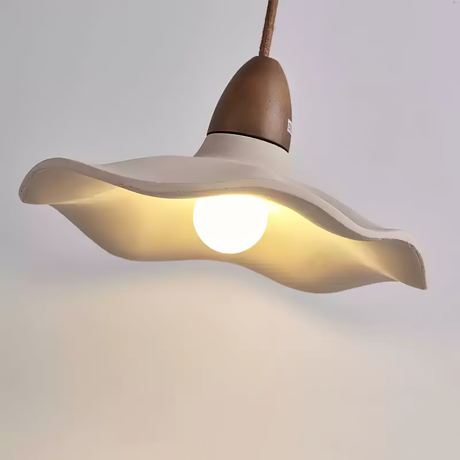 Cement Wave Pendant Light - Blowlighting