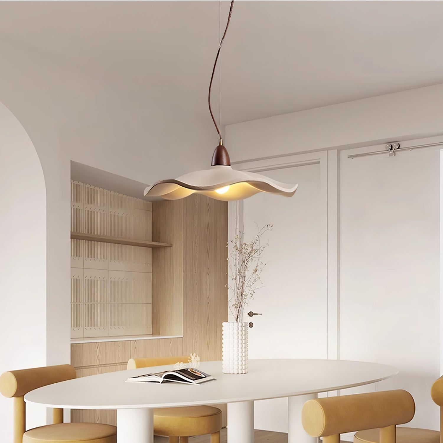 Cement Wave Pendant Light - Blowlighting