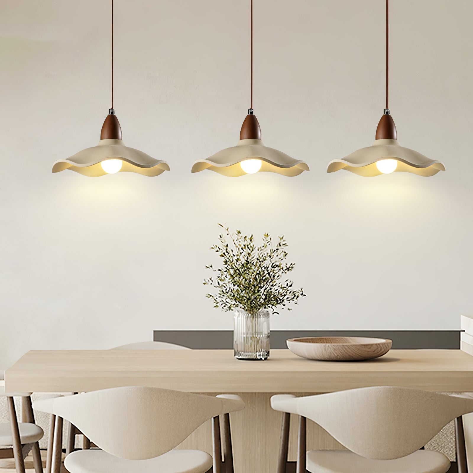 Cement Wave Pendant Light - Blowlighting