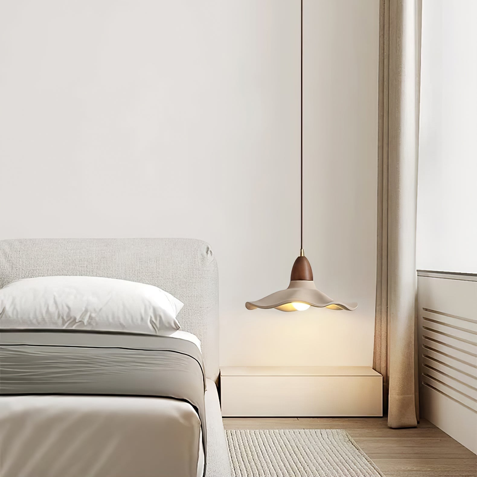Cement Wave Pendant Light - Blowlighting