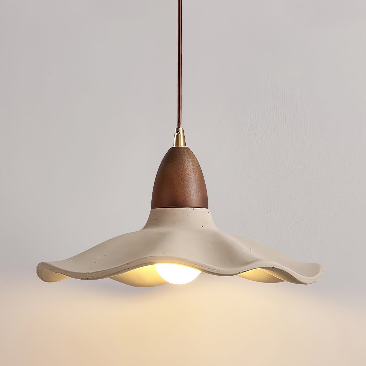 Cement Wave Pendant Light - Blowlighting