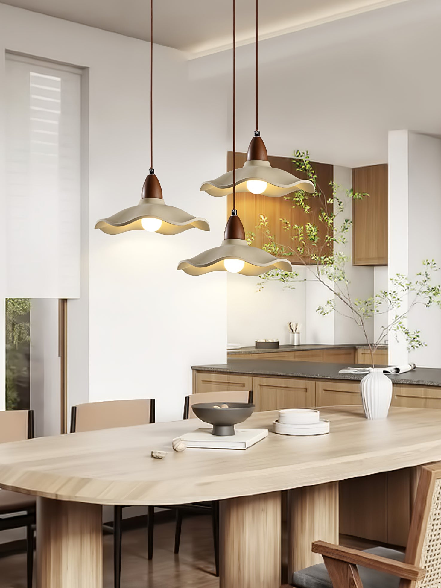 Cement Wave Pendant Light - Blowlighting