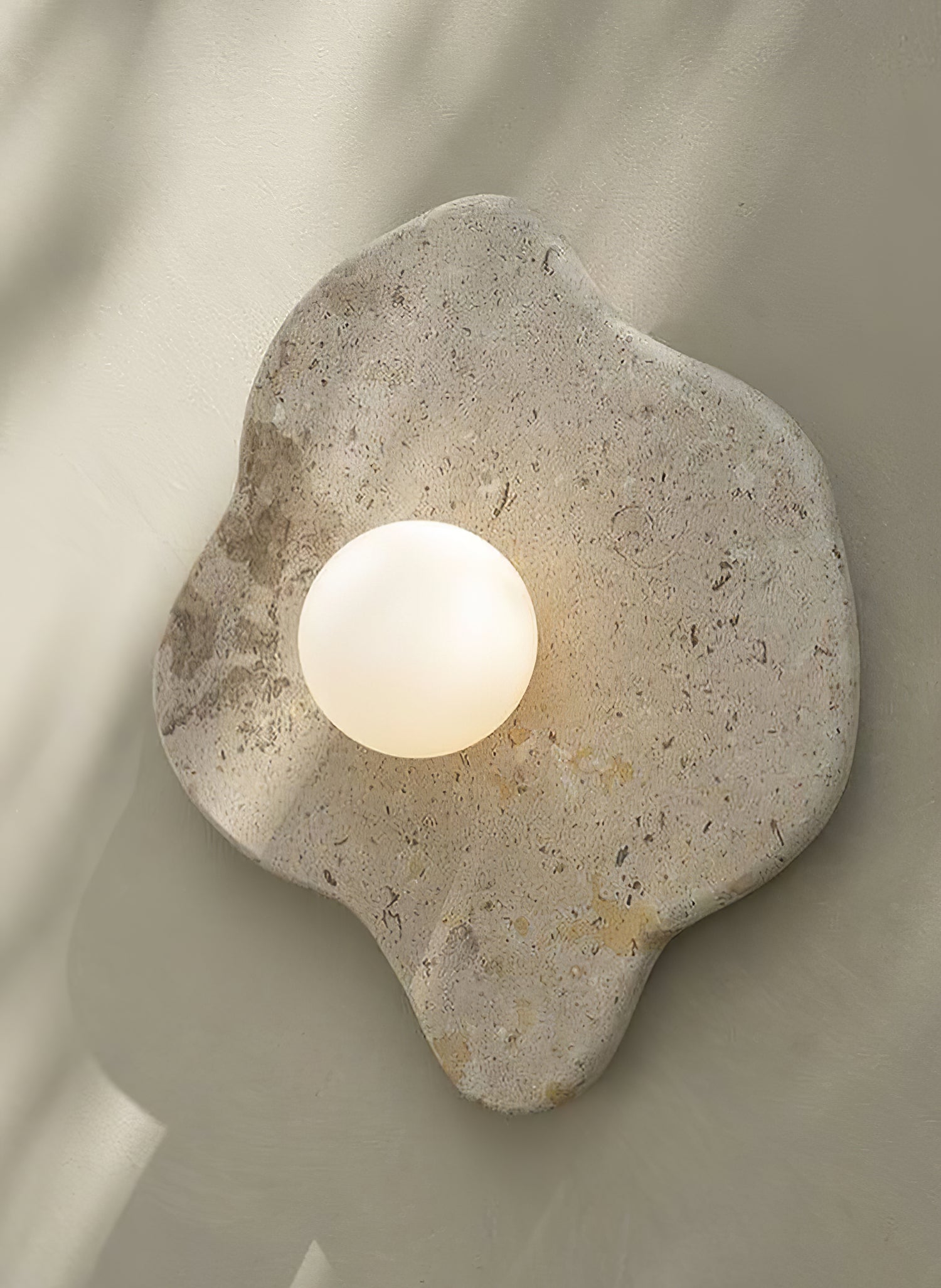 Bloom Rustic Marble Wall Lamp - Blowlighting