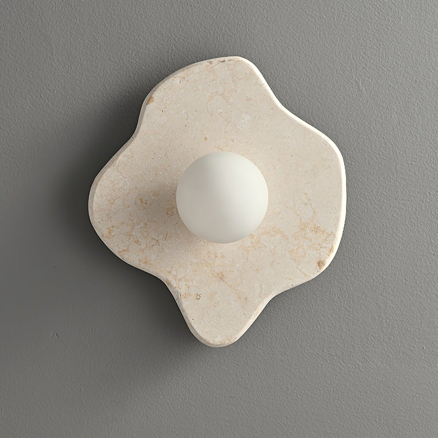 Bloom Rustic Marble Wall Lamp - Blowlighting