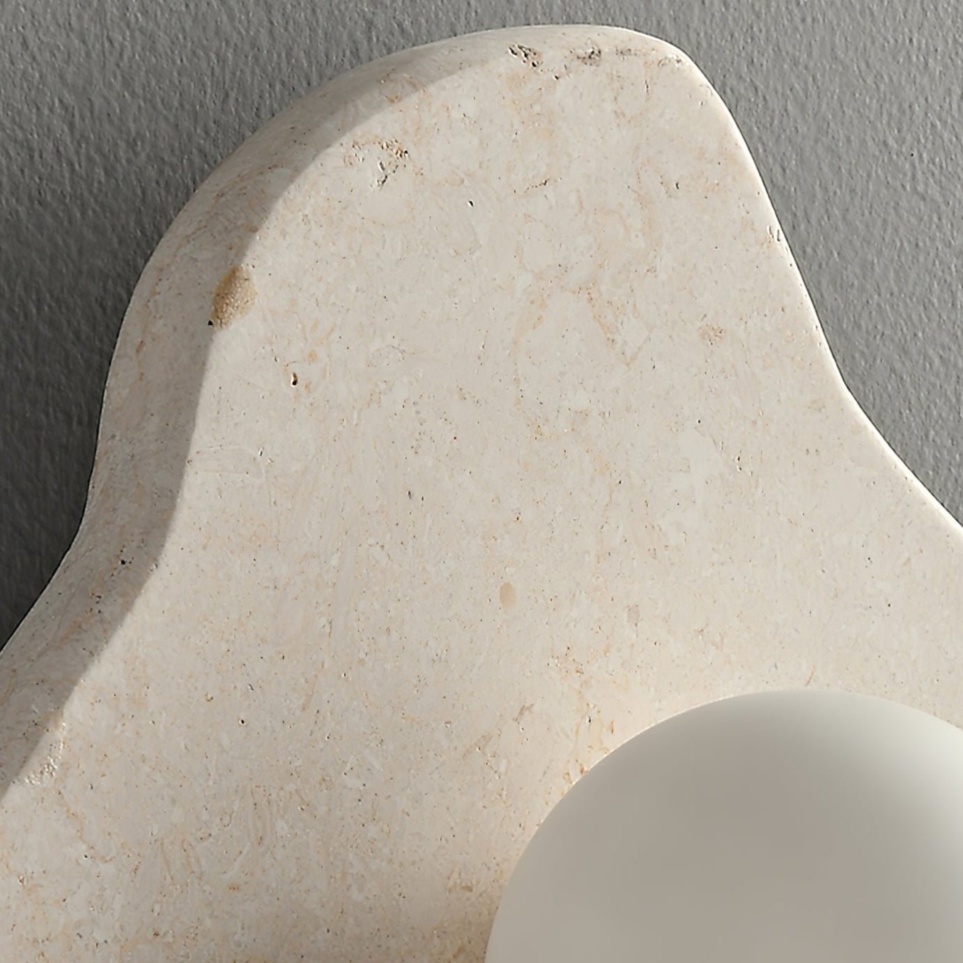 Bloom Rustic Marble Wall Lamp - Blowlighting