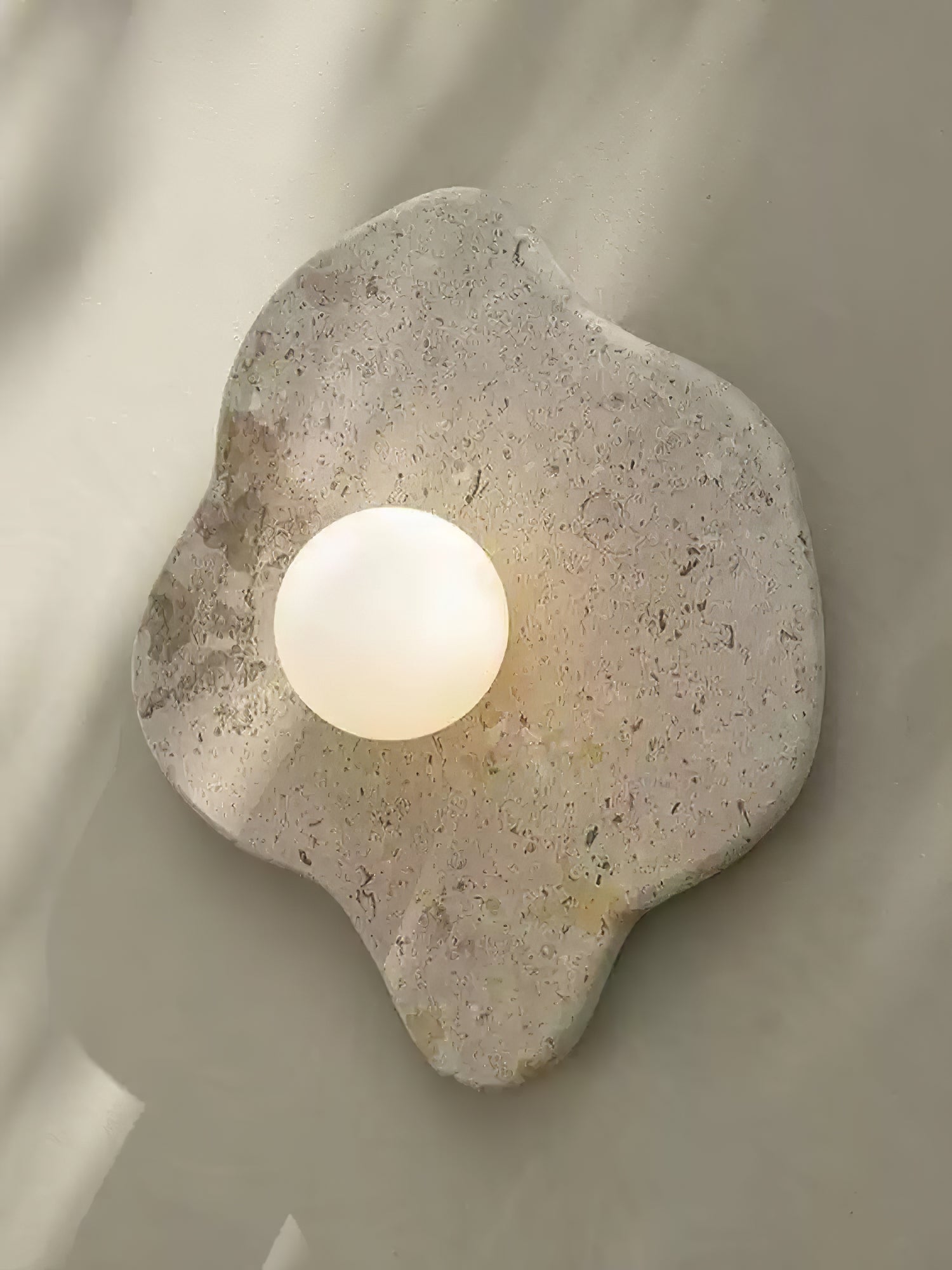 Bloom Rustic Marble Wall Lamp - Blowlighting