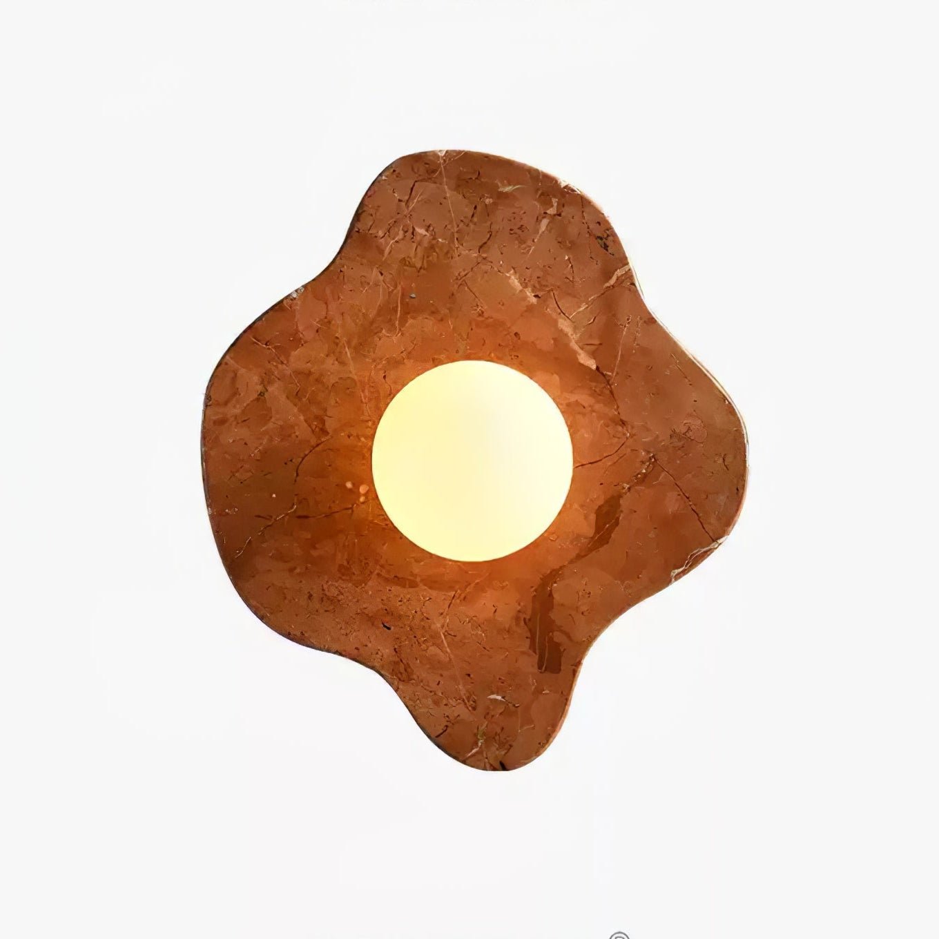 Bloom Rustic Marble Wall Lamp - Blowlighting