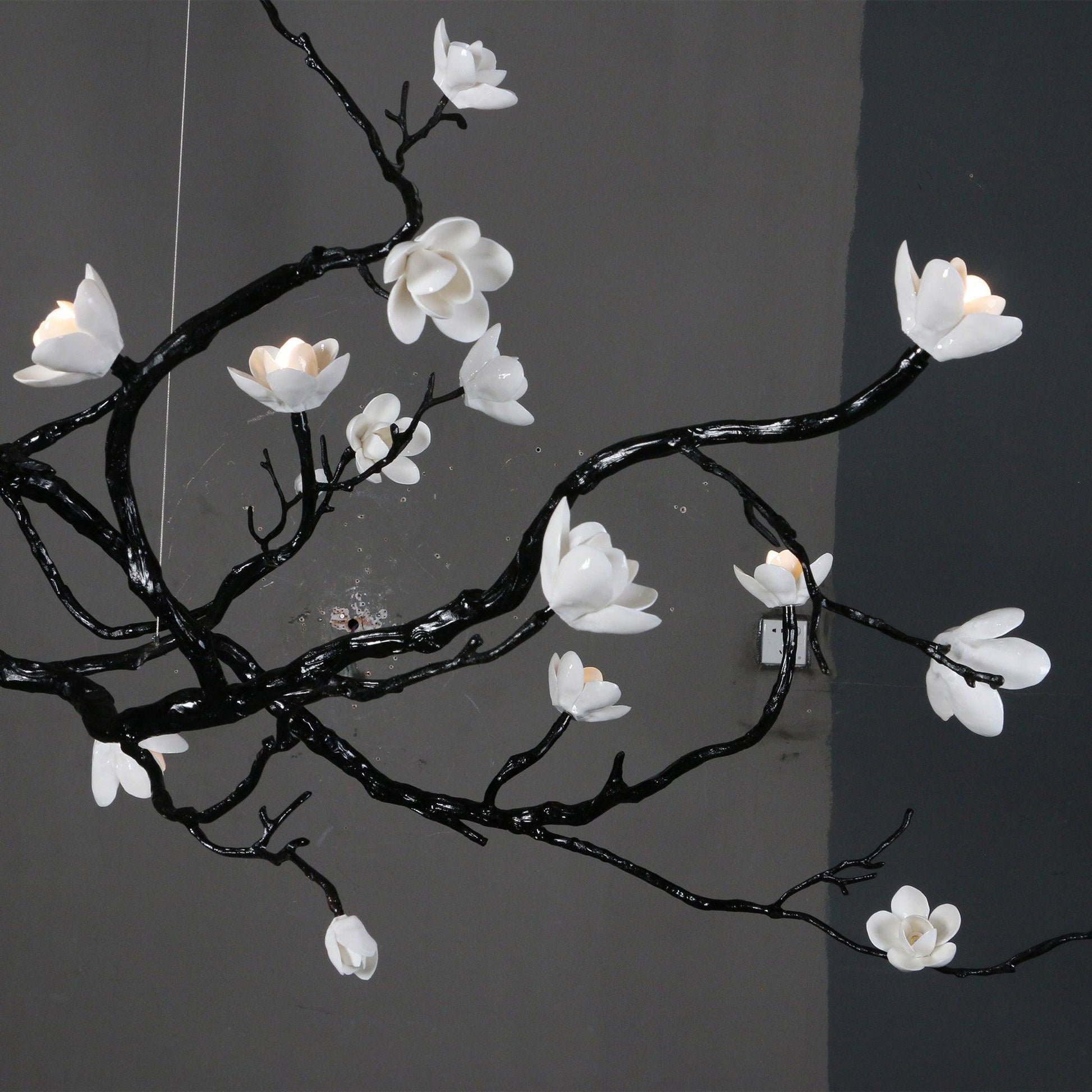 Ceramic Flower Chandelier - Blowlighting