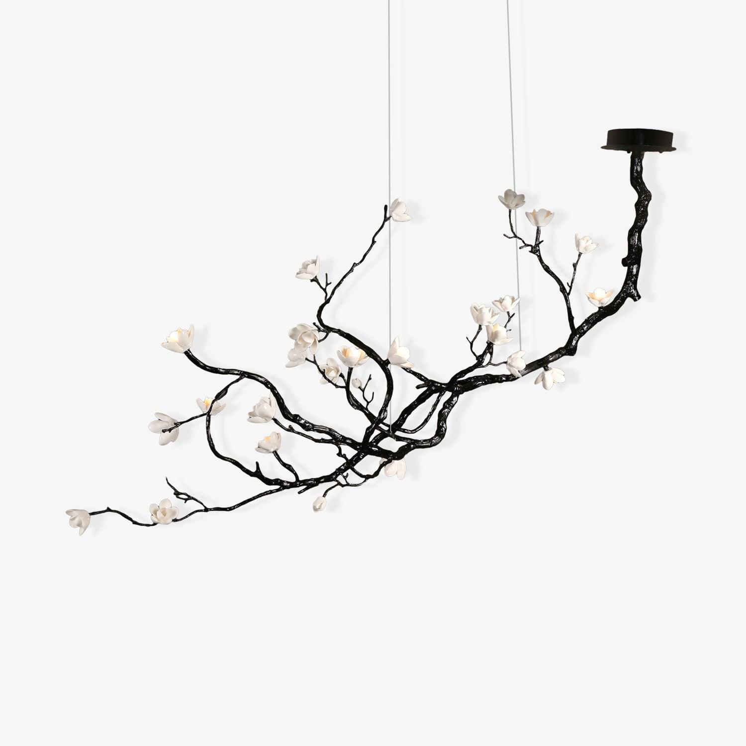 Ceramic Flower Chandelier - Blowlighting