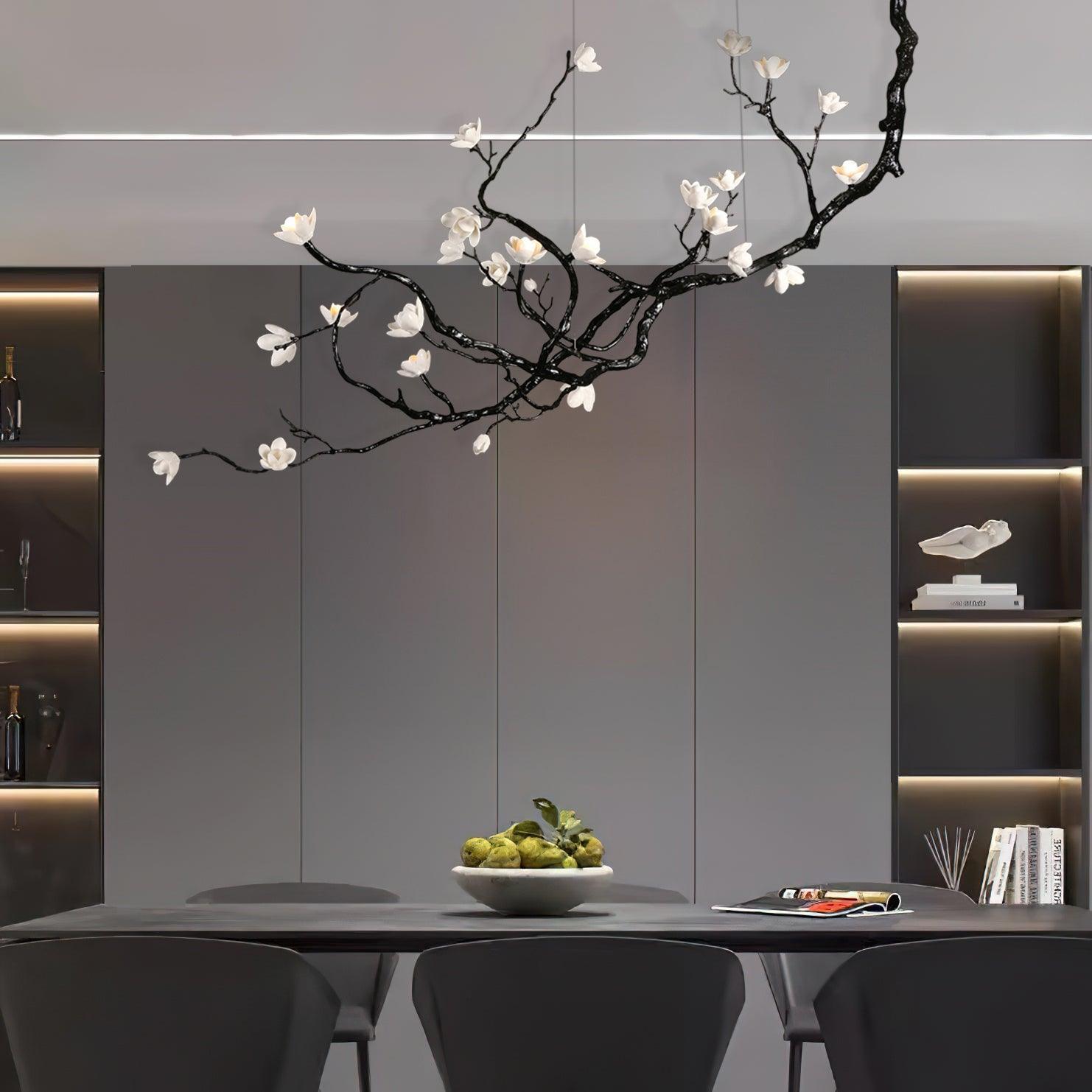Ceramic Flower Chandelier - Blowlighting