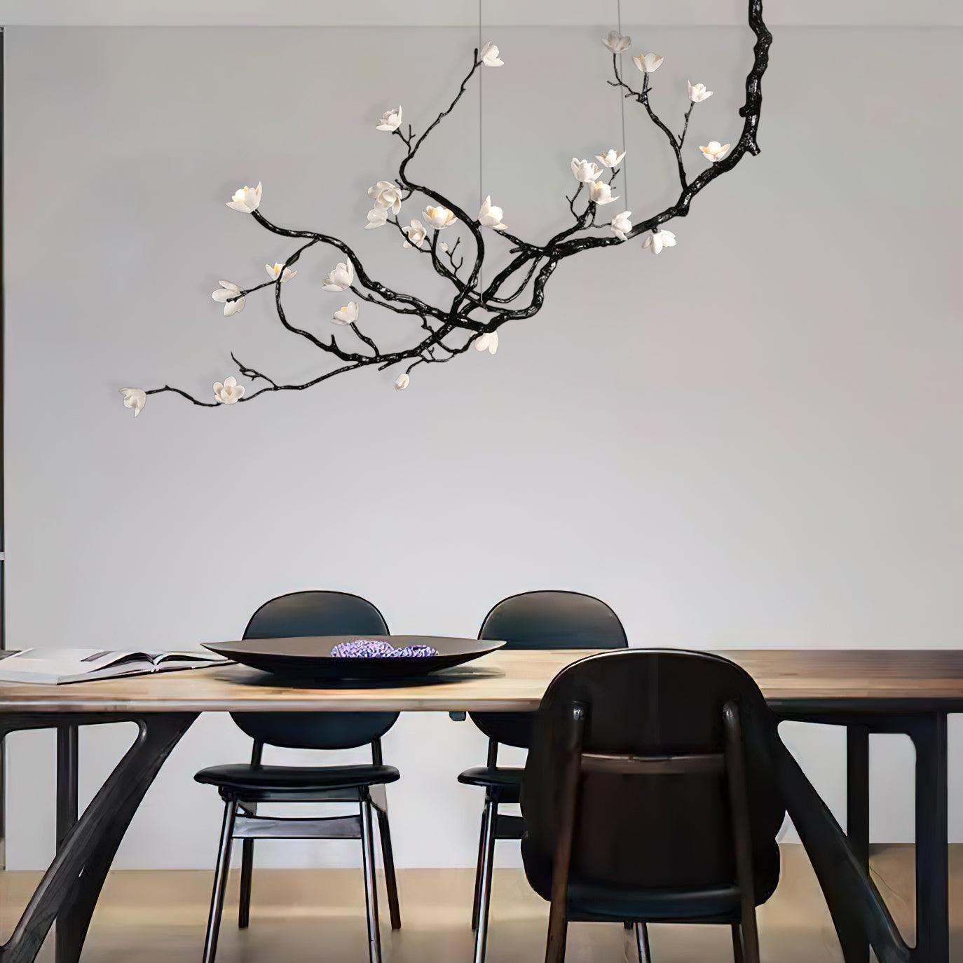 Ceramic Flower Chandelier - Blowlighting