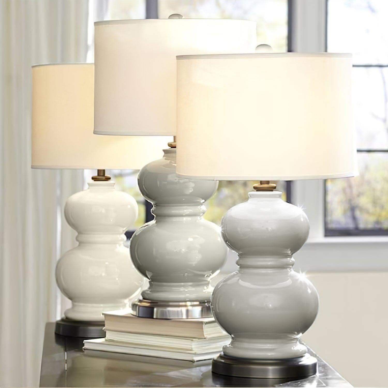 Ceramic Gourd Table Lamp - Blowlighting