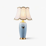 Sparrow Oriental Ceramic Desk Lamp - Blowlighting