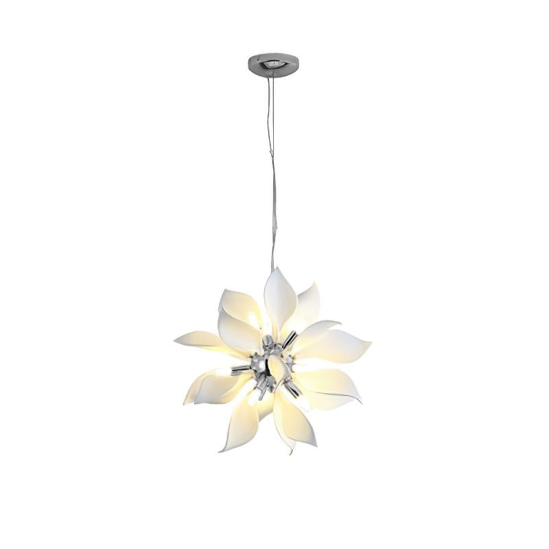 Ceramic Petals Blooming Chandelier - Blowlighting