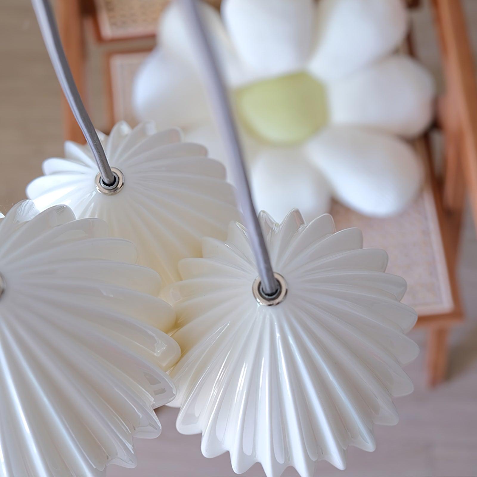 Ceramic Ribbed Pendant Light - Blowlighting