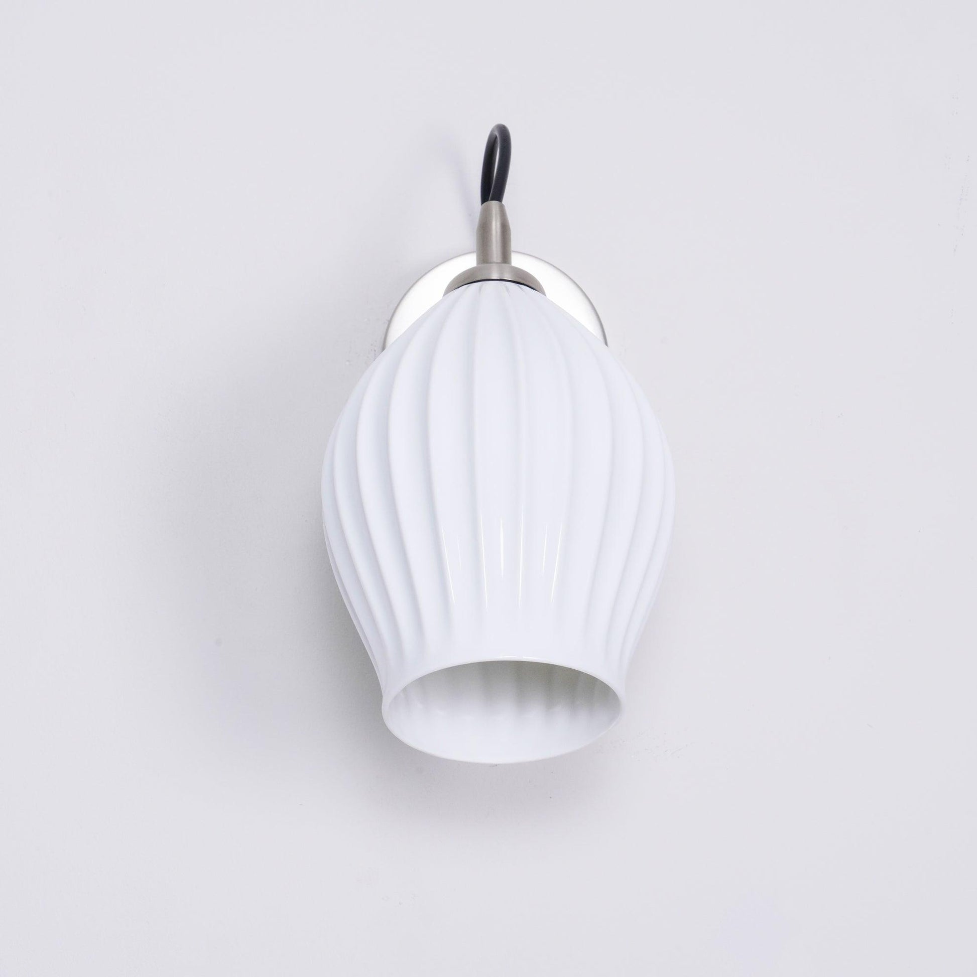 Zotalisra Modern Minimalist Ribbed Ceramic Wall light - Blowlighting
