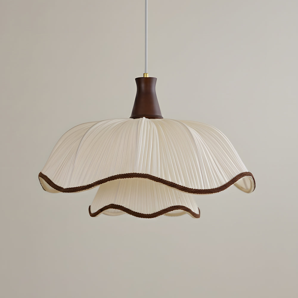 Ceriva Rustic Fabric Pendant Light