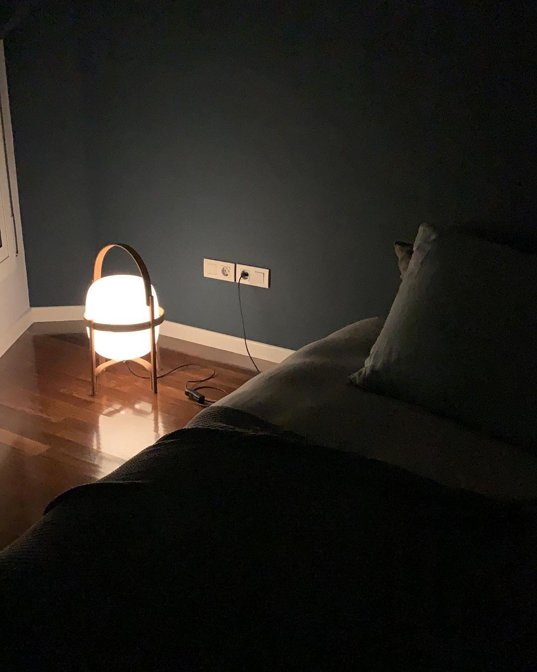 Portable Lantern Glass Table Lamp - Blowlighting