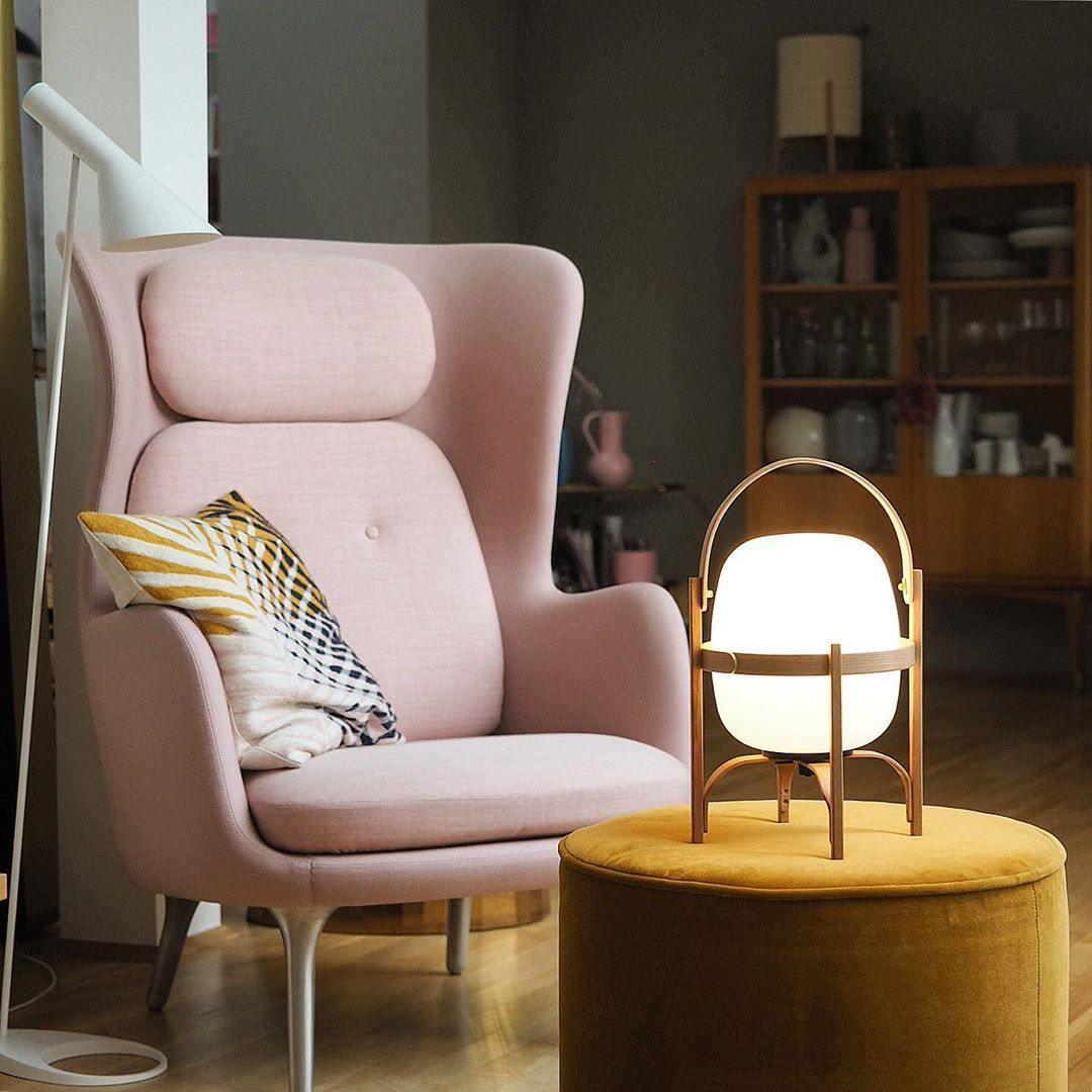 Portable Lantern Glass Table Lamp - Blowlighting