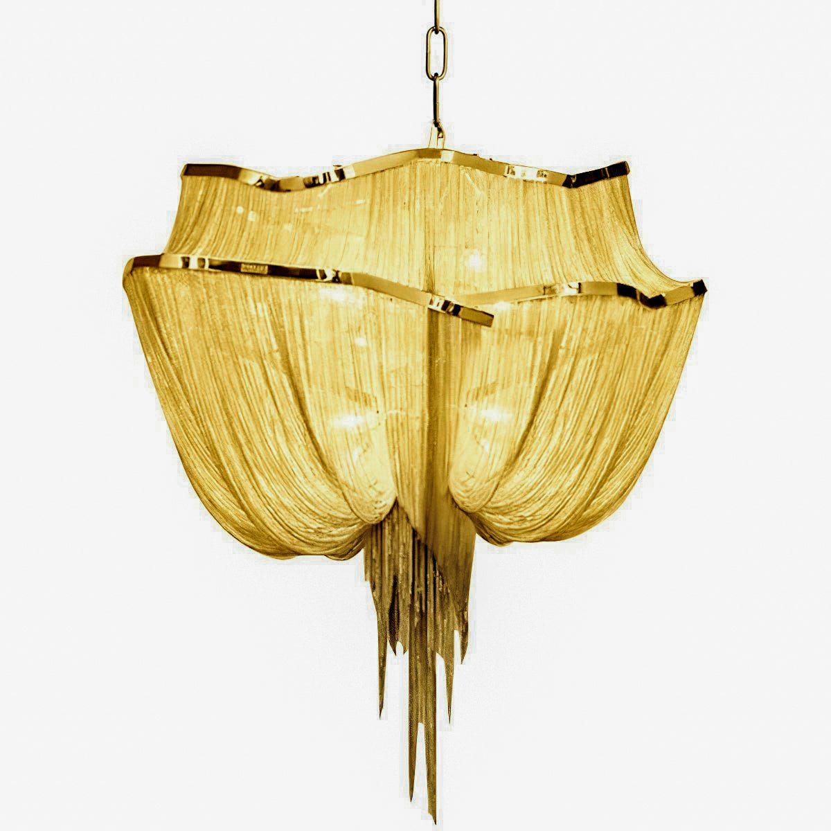 Chains Shimmering Chandelier - Blowlighting