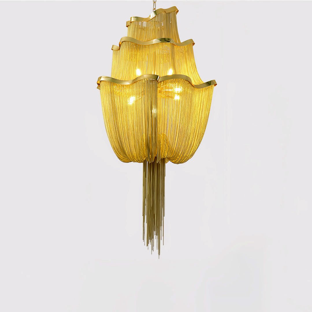 Chains Shimmering Chandelier - Blowlighting