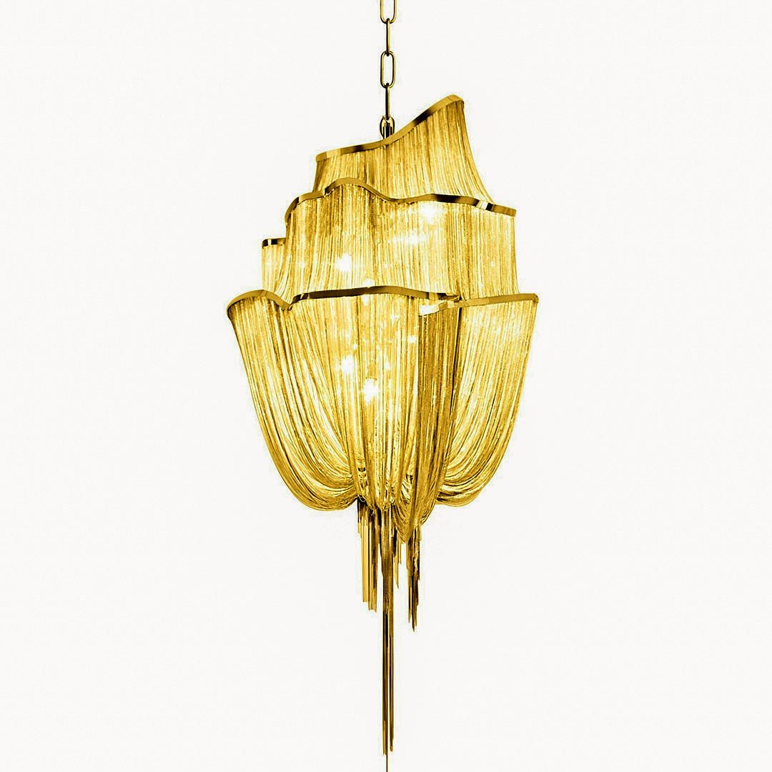 Chains Shimmering Chandelier - Blowlighting