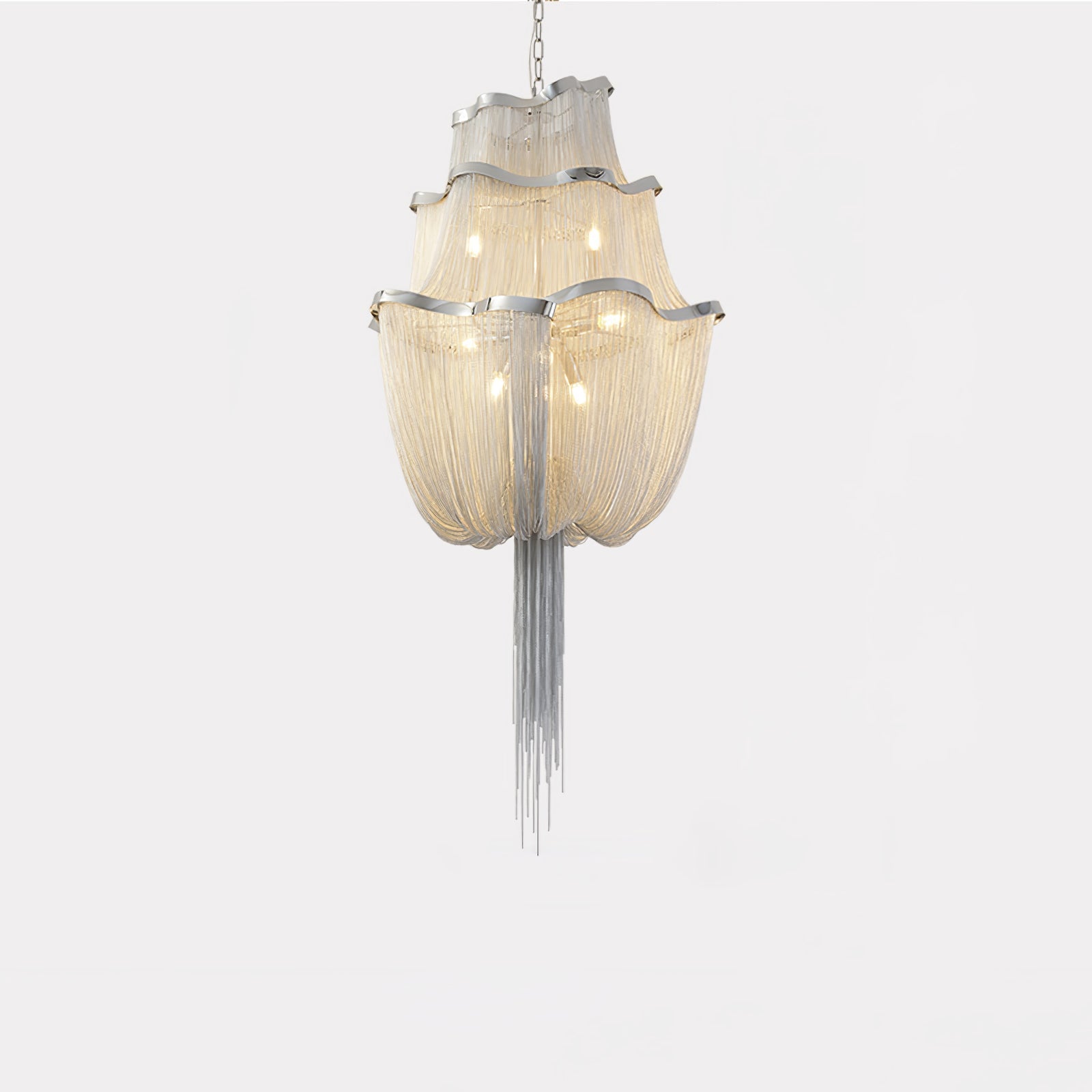 Chains Shimmering Chandelier - Blowlighting