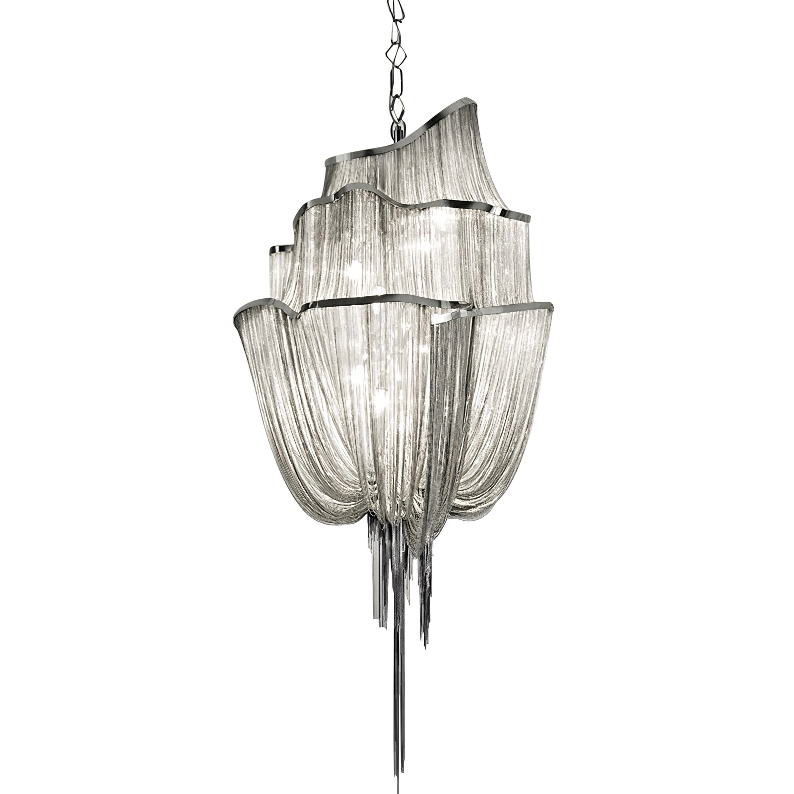 Chains Shimmering Chandelier - Blowlighting