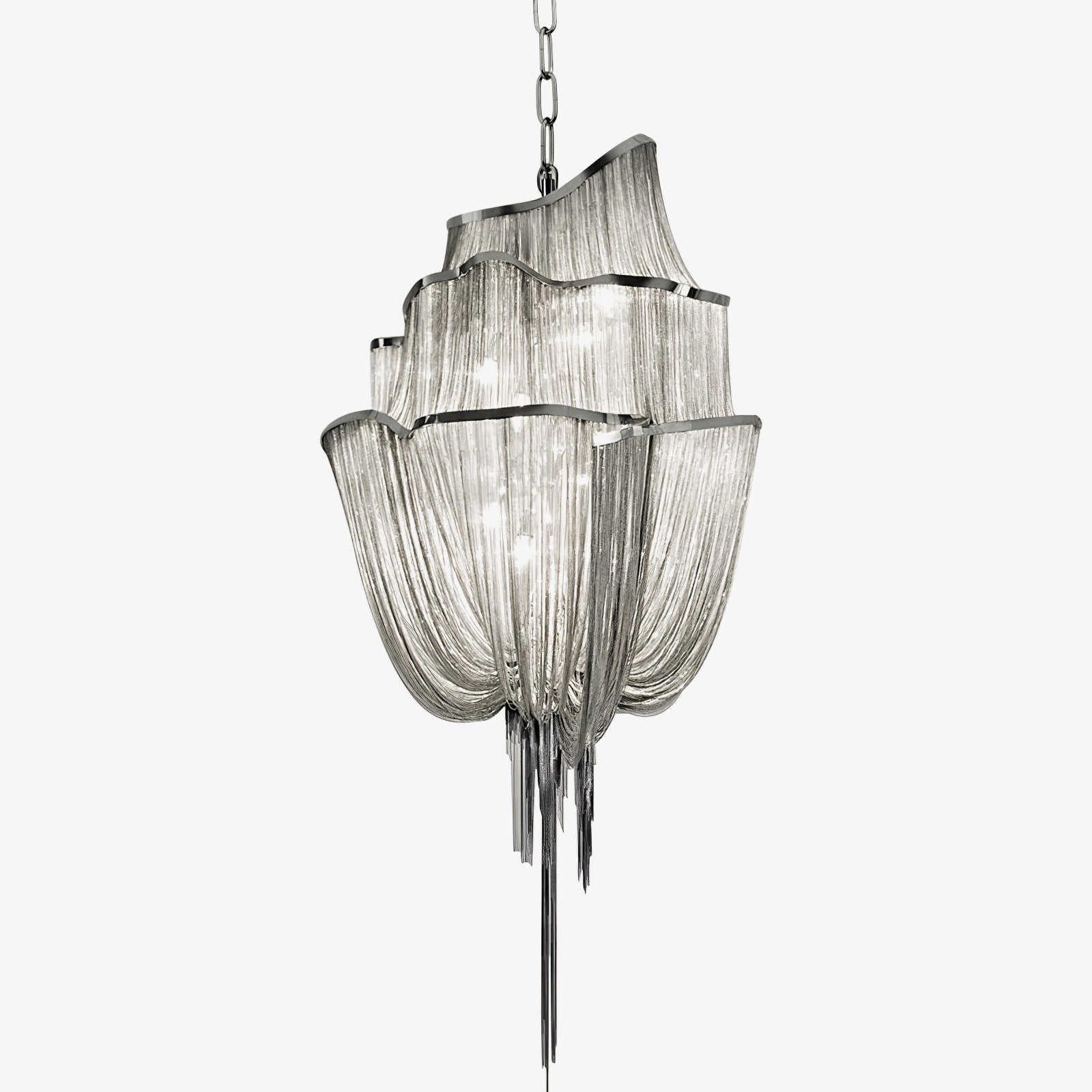 Chains Shimmering Chandelier - Blowlighting
