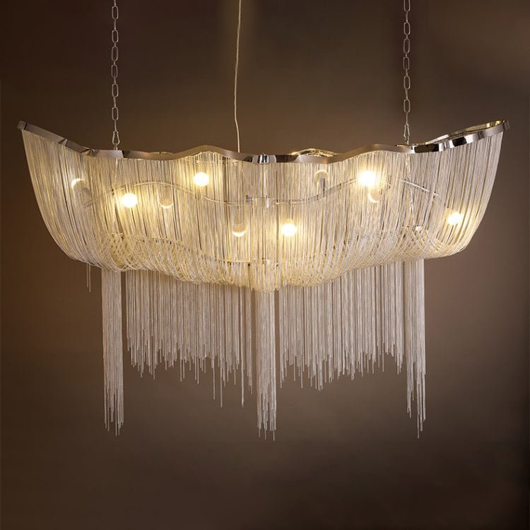 Chains Shimmering Chandelier - Blowlighting