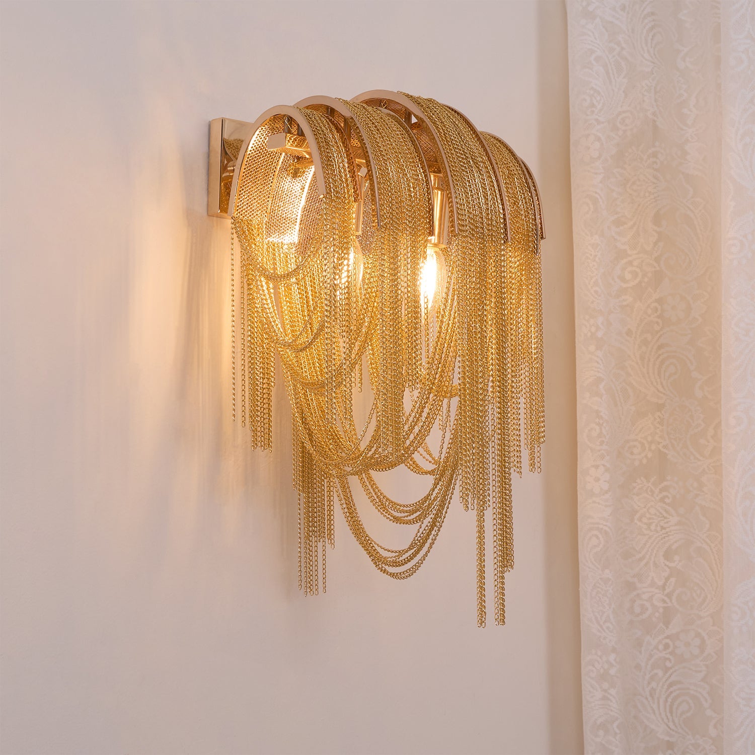 Chains Tassel Wall Lamp - Blowlighting