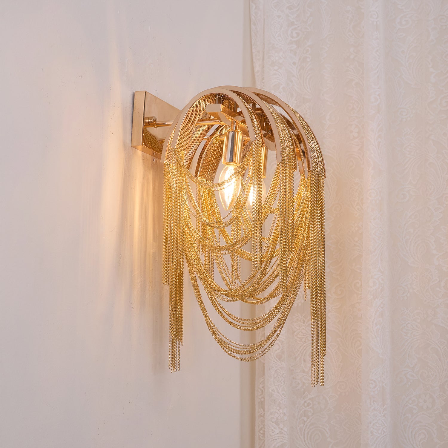 Chains Tassel Wall Lamp - Blowlighting