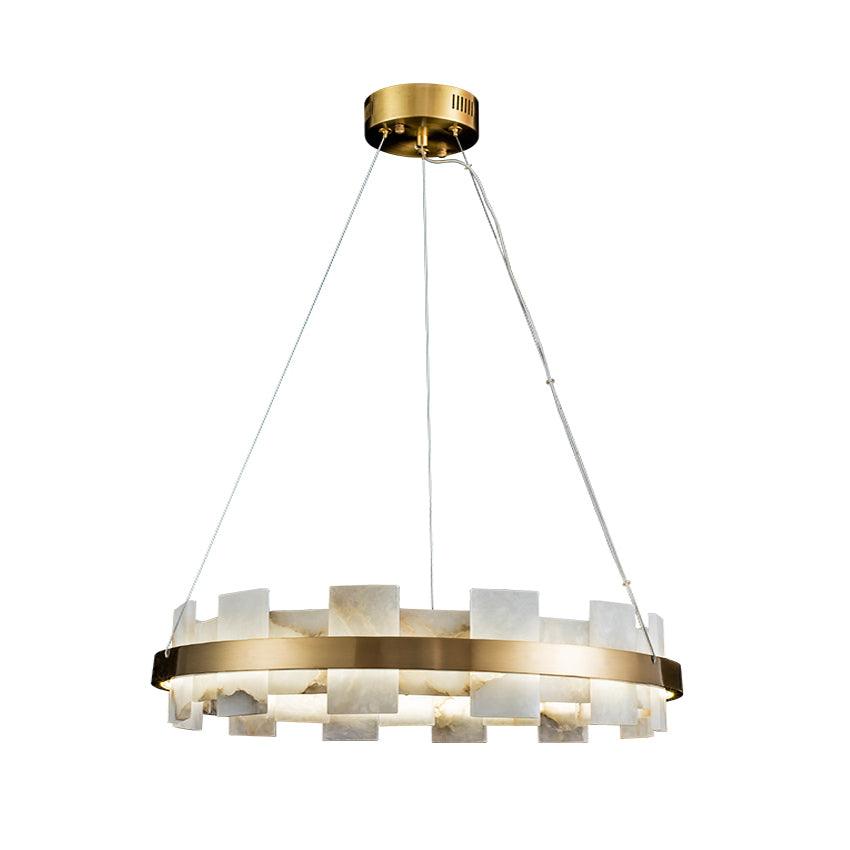 Casolarae Alabaster Chandelier Light - Blowlighting