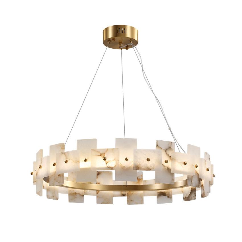 Casolarae Alabaster Chandelier Light - Blowlighting