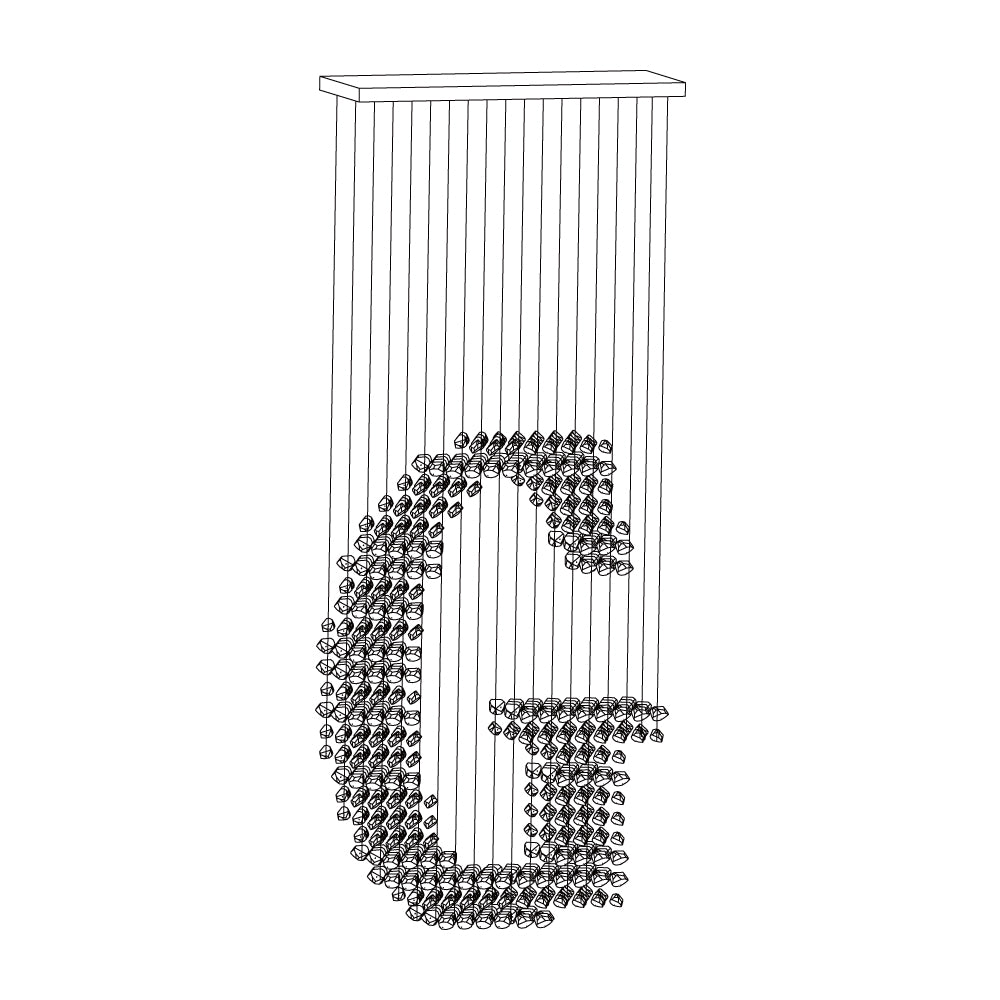Finley Modern Metal Chandeliers - Blowlighting
