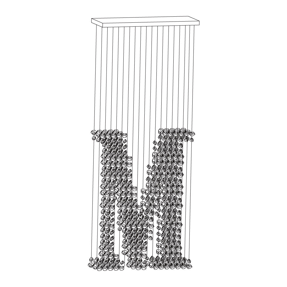 Dylan Modern Metal Chandeliers - Blowlighting