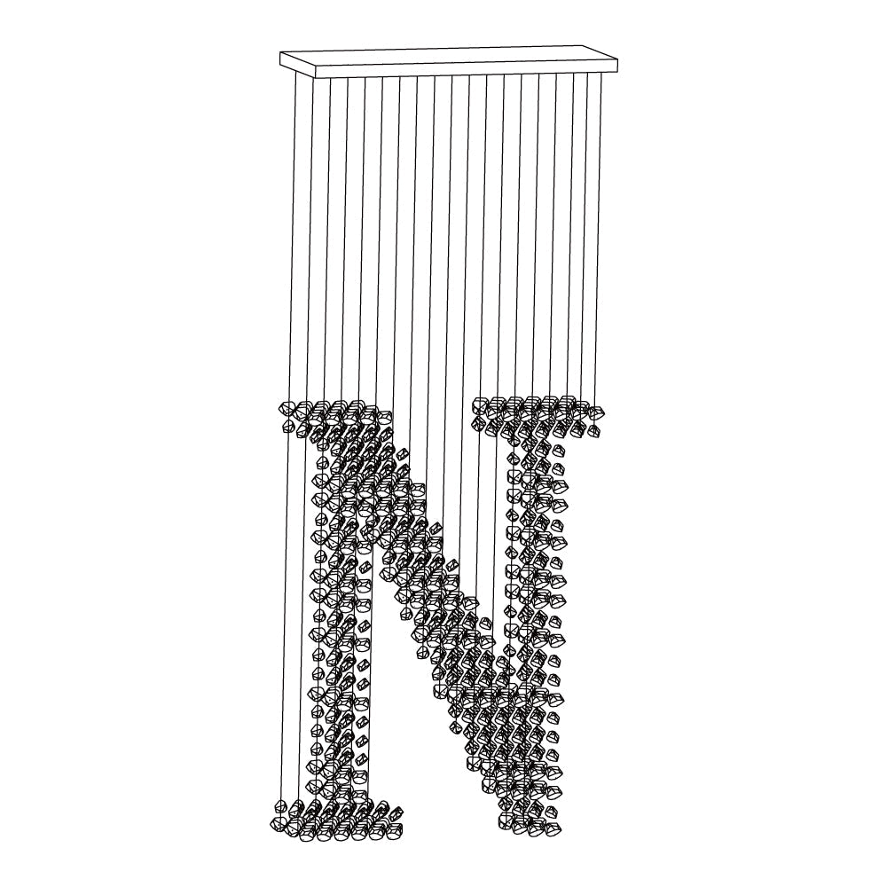 Dylan Modern Metal Chandeliers - Blowlighting