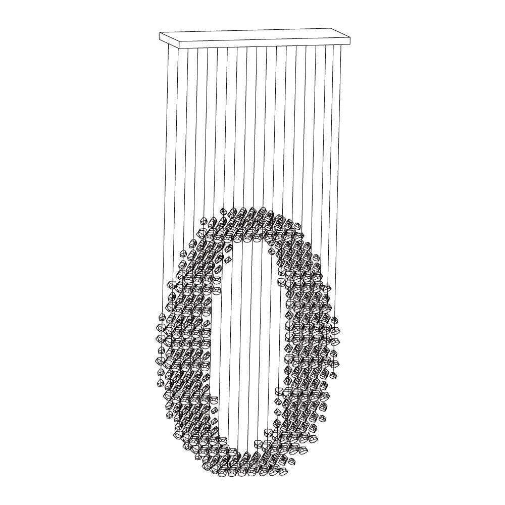 Owen Modern Stone Chandeliers - Blowlighting