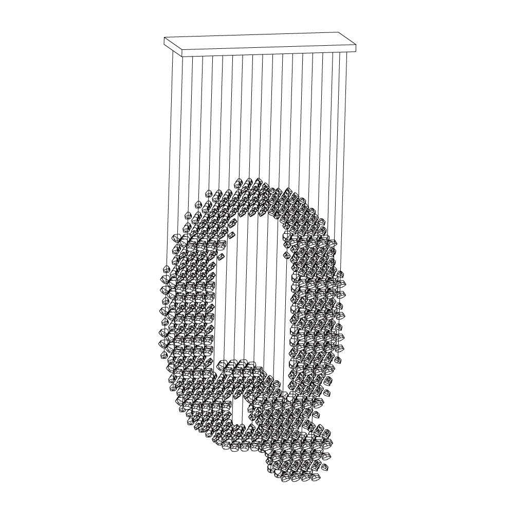Dylan Modern Metal Chandeliers - Blowlighting