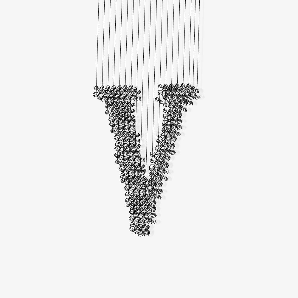 Jacob Modern Stone Chandeliers - Blowlighting