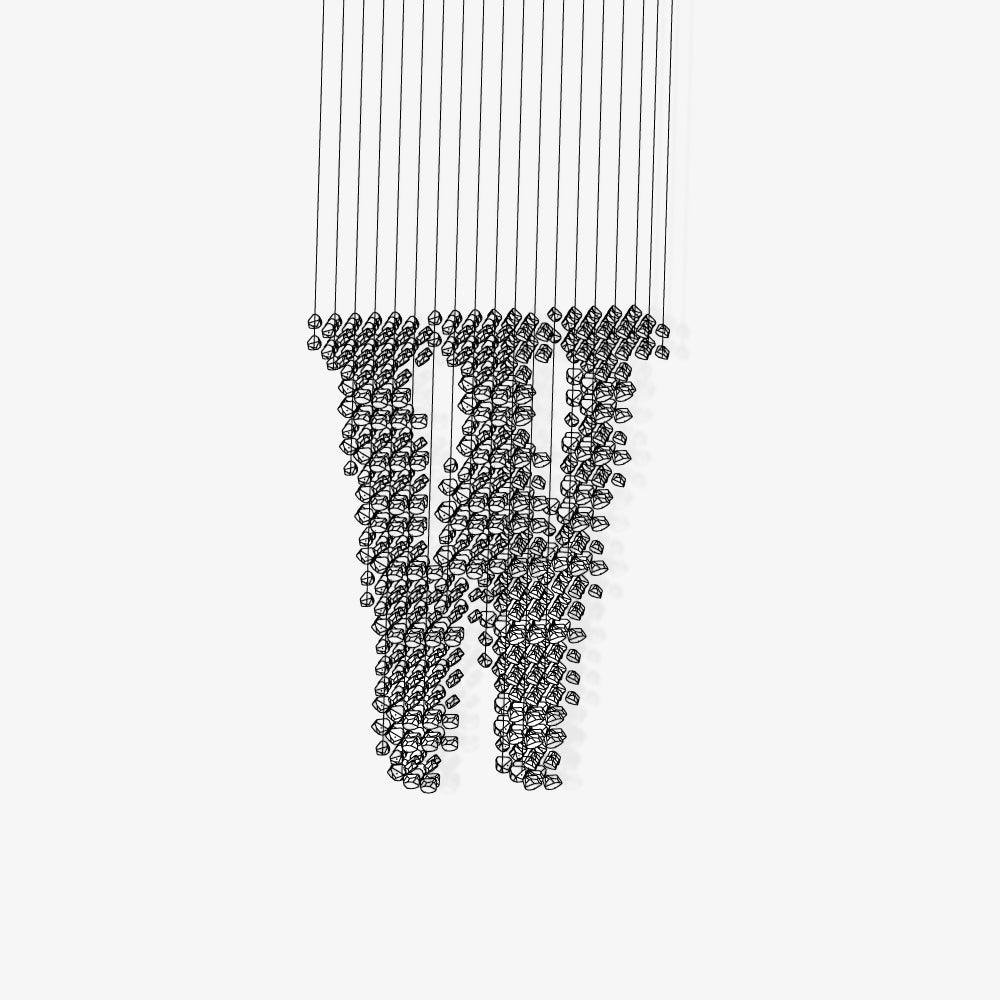 Ellie Modern Stone Chandeliers - Blowlighting