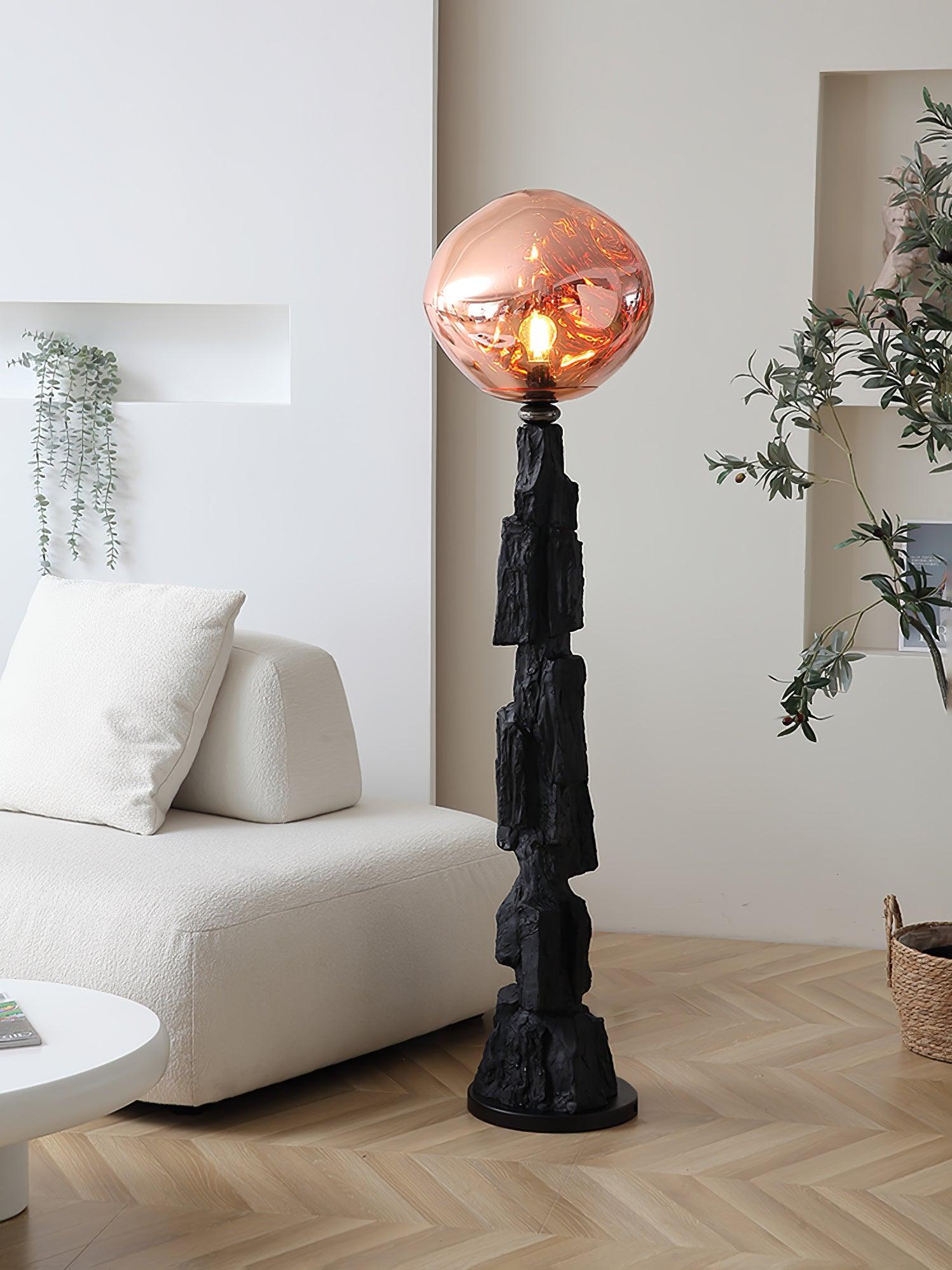 Ember Fashion Acrylic Floor Lamp - Blowlighting