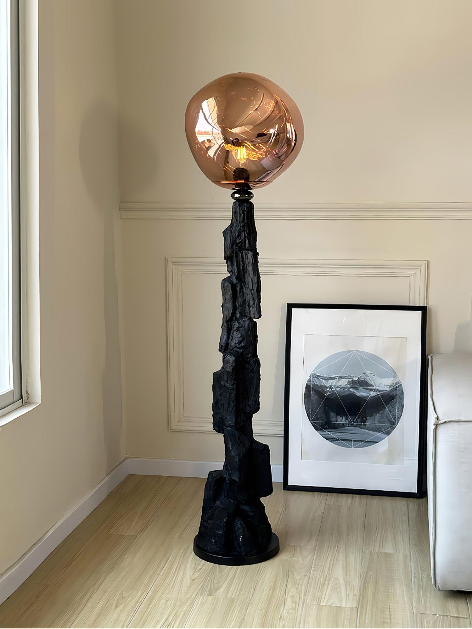 Ember Fashion Acrylic Floor Lamp - Blowlighting