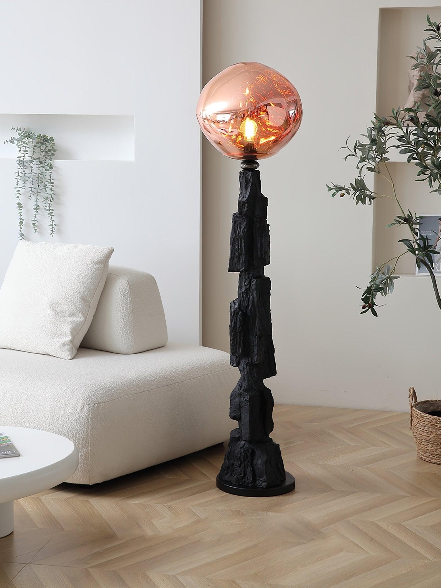 Ember Fashion Acrylic Floor Lamp - Blowlighting