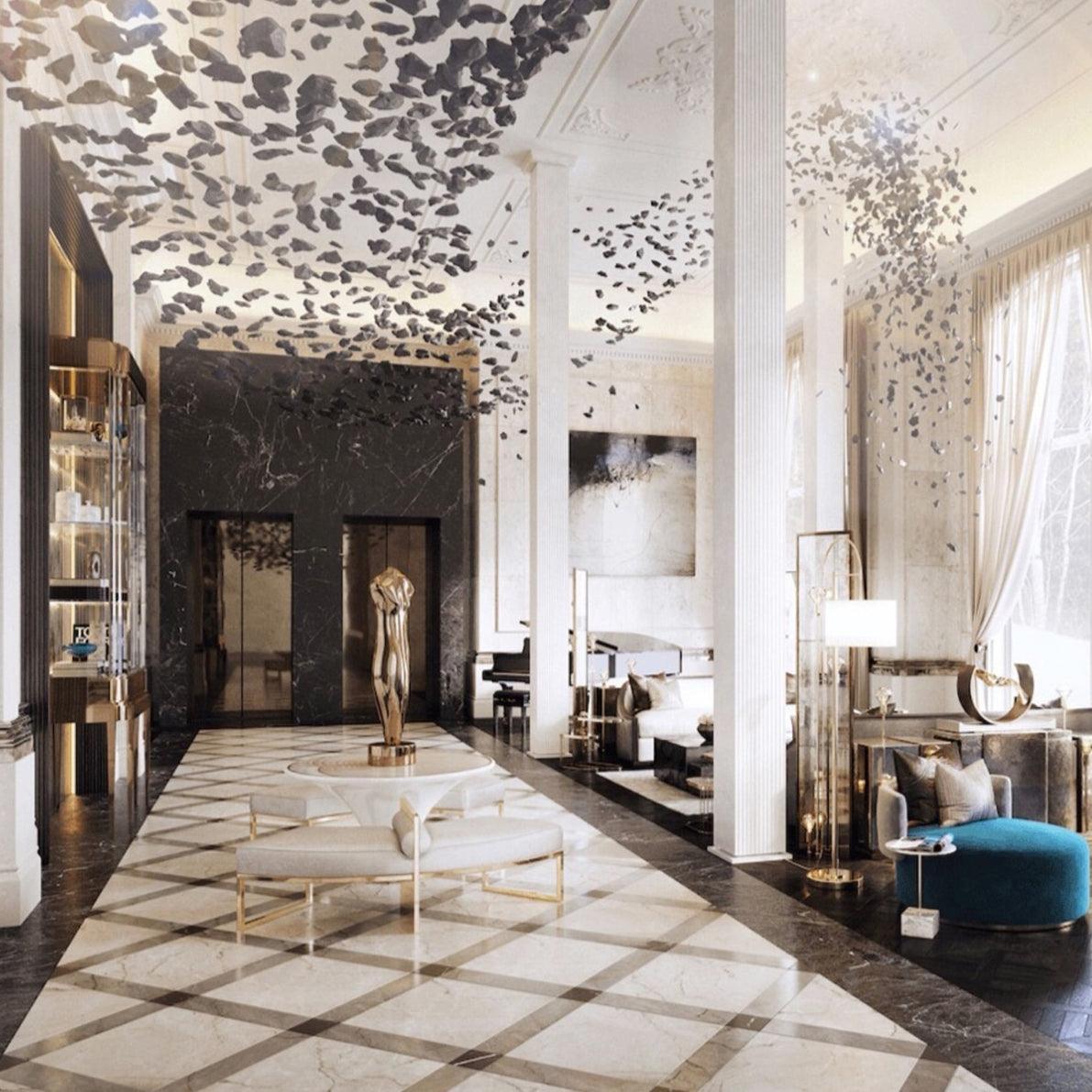 Finley Modern Metal Chandeliers - Blowlighting