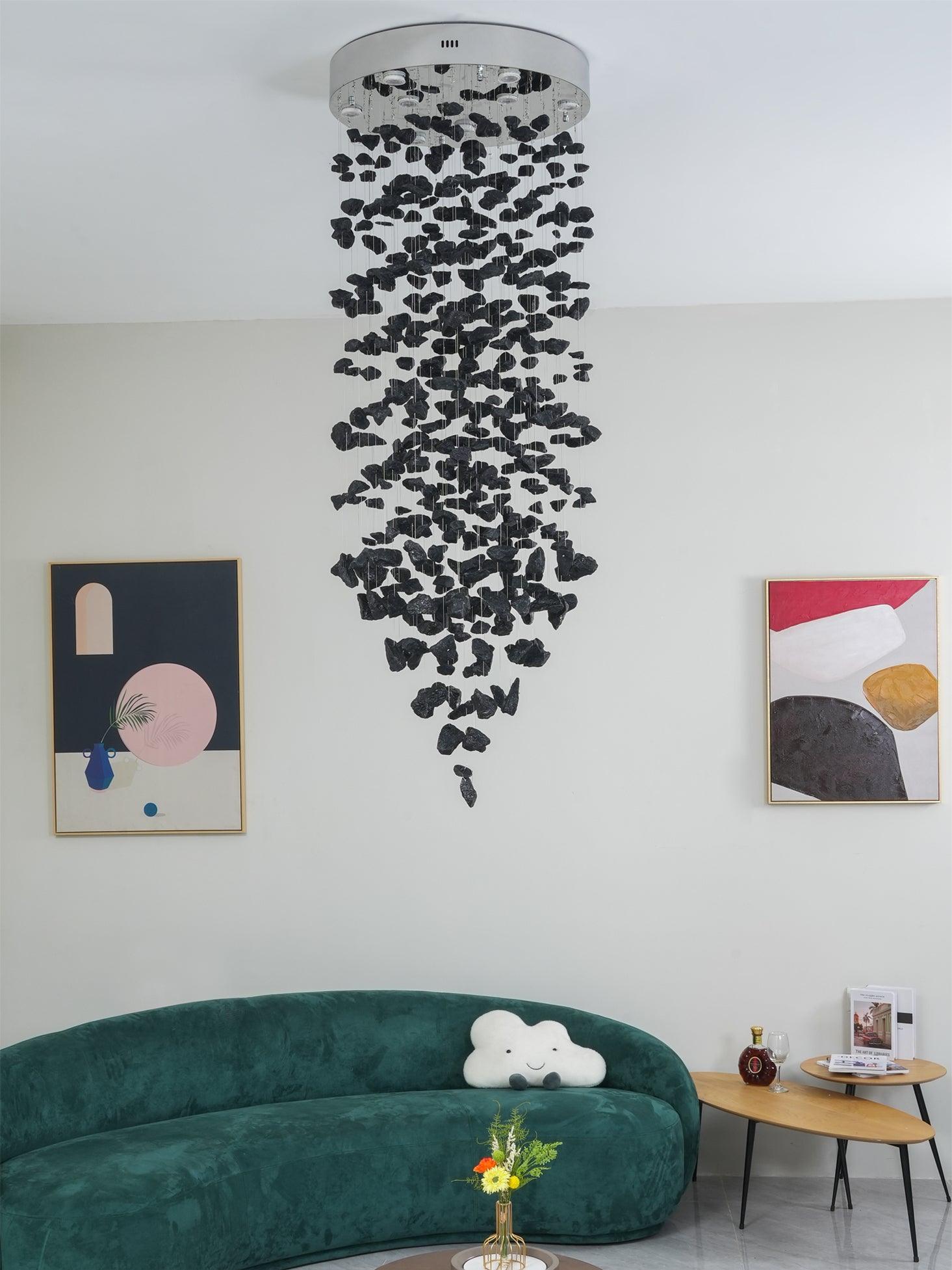 Finley Modern Metal Chandeliers - Blowlighting